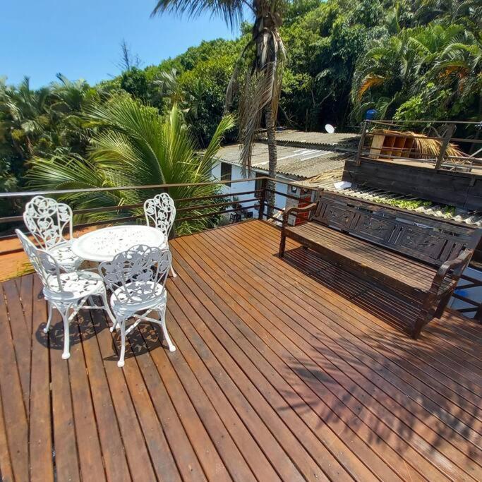 Apartamento Com Deck E Vista Mar - Loft Rocha *